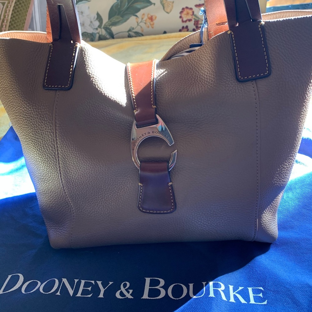 Dooney & Bourke Leather Satchel Bag. New with tags. Never used.